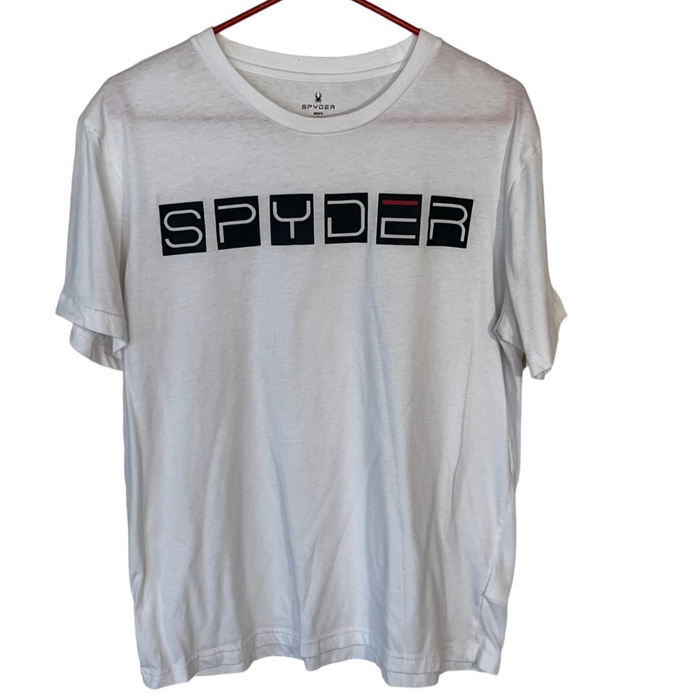 SALE, 3 for$12, Spyder Men's L white/black T shirt